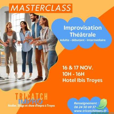 Masterclass : Improvisation Théâtrale - 0