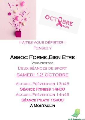 Octobre Rose: prévention et sport - 0