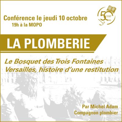 Conférence – Le Bosquet des Trois Fontaines, Versailles, histoire d&rsquo;une restitution - 0