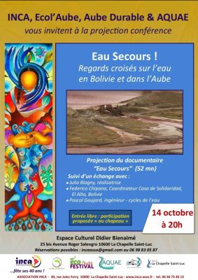 Projection du film « Eau secours – Des Andes à l’Amazonie » de Julia Blagny - 0