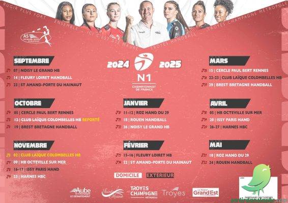 Match de hand féminin - 1