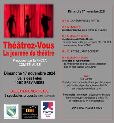 THEATREZ-VOUS LA JOURNEE DU THEATRE - 0