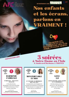 « Nos enfants et les écrans parlons en vraiment! » - 0