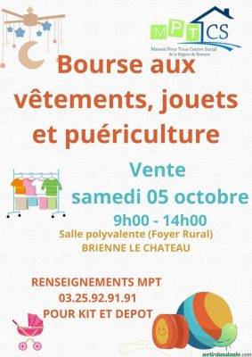 Bourse aux vêtements, jouets et puériculture - 0