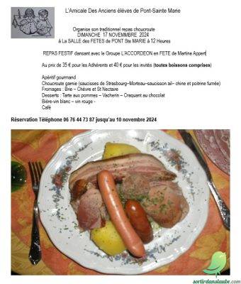 Repas choucroute festif - 0