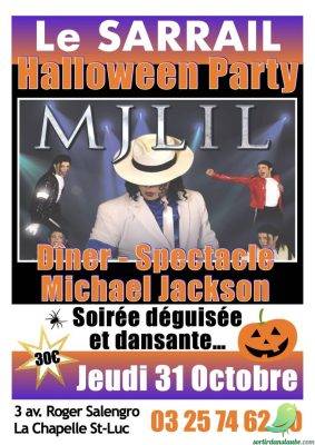 Soirée Halloween avec le sosie de Michael JACKSON - 0