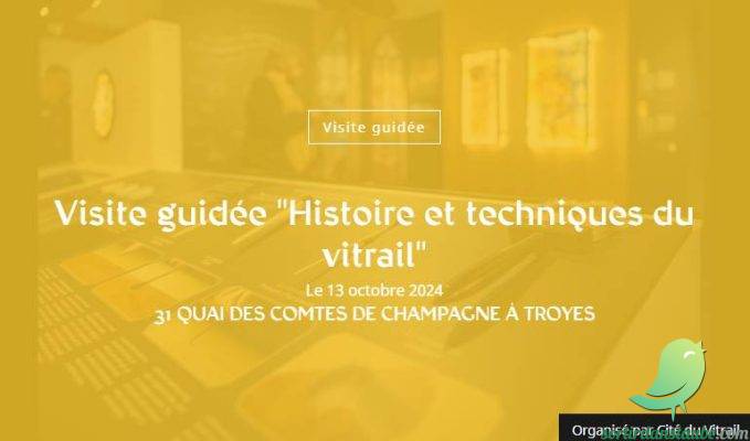 Visite guidée « Histoire et techniques du vitrail » - 0