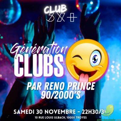 Génération Club 90/2000 avec DJ Reno Prince - 0