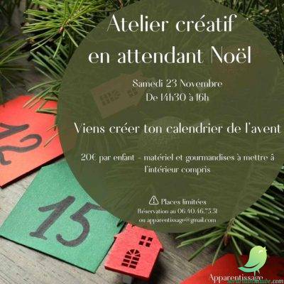 Atelier créatif: en attendant Noel - 0