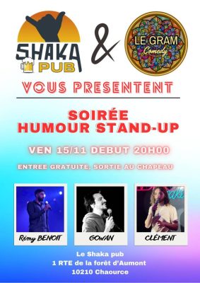Soirée HUMOUR, stand up - 0