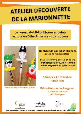 Atelier: Fabrication de marionnettes - 0
