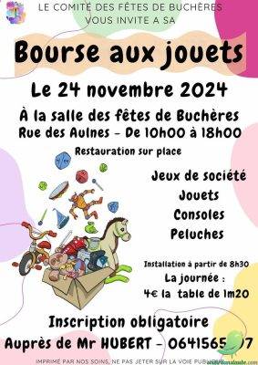 ANNULÉE! Bourse aux jouets - 0