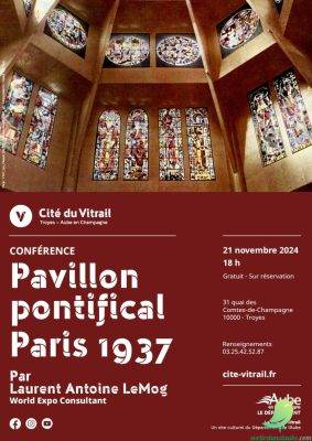 Conférence: Pavillon Pontifical – Paris 1937 - 0