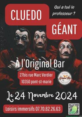 Cluedo Géant Casa de Papel ! - 0