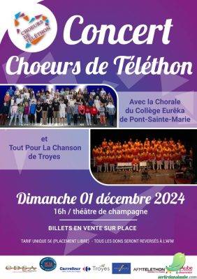Concert: Choeurs de Téléthon - 0