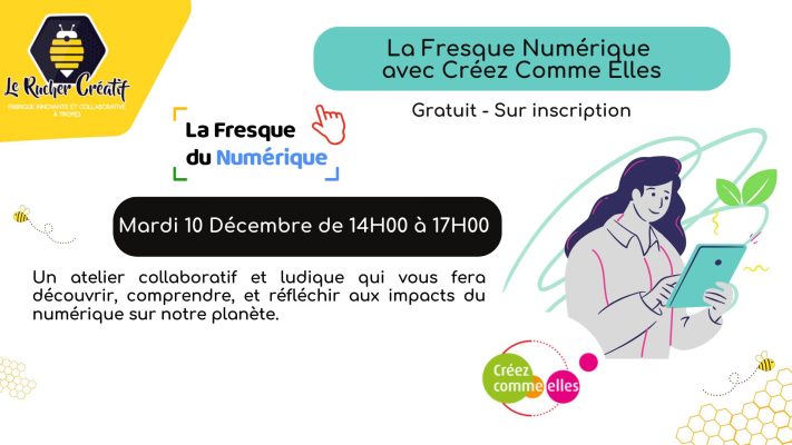La Fresque Numérique avec Créez Comme Elles - 0