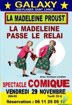 Spectacle: la Madeleine Proust - 0