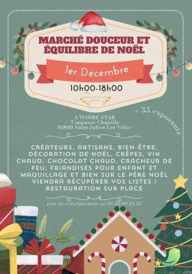 Marché douceur et équilibre de Noel - 0