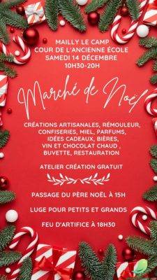 Marché de Noel: Mailly le Camp - 0