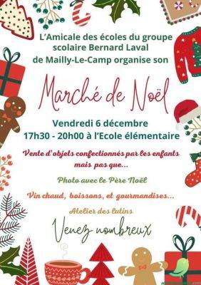 Marché de Noel: Mailly le Camp - 0