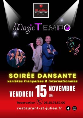 CONCERT : MAGIC TEMPO – soirée dansante - 0
