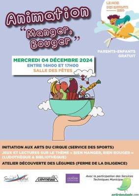 Animation: manger, bouger - 0
