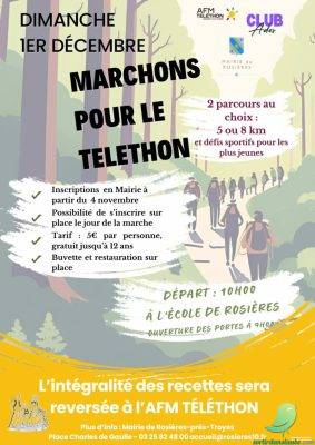 MARCHONS POUR LE TELETHON - 0