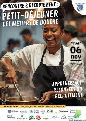 Petit-Déjeuner mensuel sur les métiers de bouche : Recrutement et apprentissage au rendez-vous ! - 0