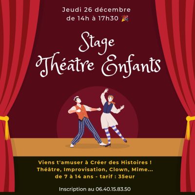 🎉 Stage Théâtre Enfants 🎭 - 0