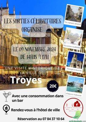 « Les Sorties Célibataires » : Visite guidée Troyes - 0