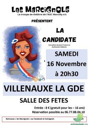 Théâtre: La Candidate - 0