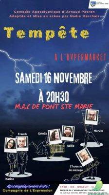 Théâtre : tempête à l&rsquo;hypermarket ! - 0