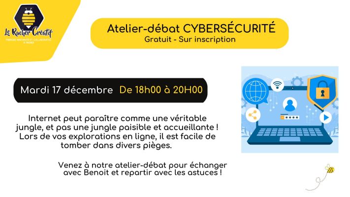 Atelier-Débat : La Cybersécurité - 0