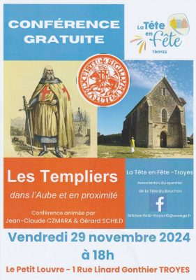 LES TEMPLIERS DANS L&rsquo;AUBE ET EN PROXIMITE - 0