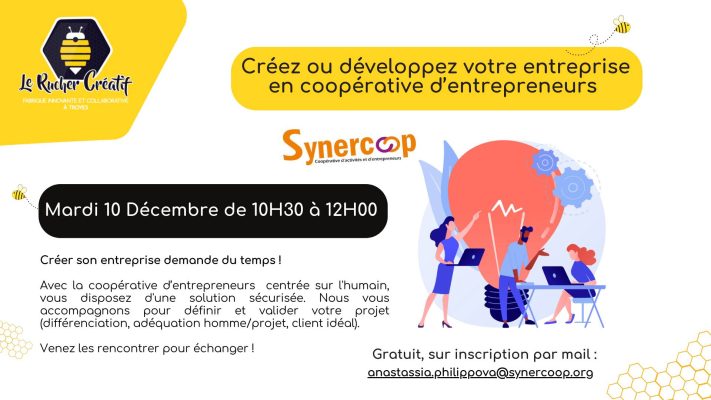 Créez ou développez votre entreprise en coopérative d&rsquo;entrepreneurs - 0