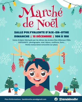 Marché de Noël de l&rsquo;association Bambinothe - 0