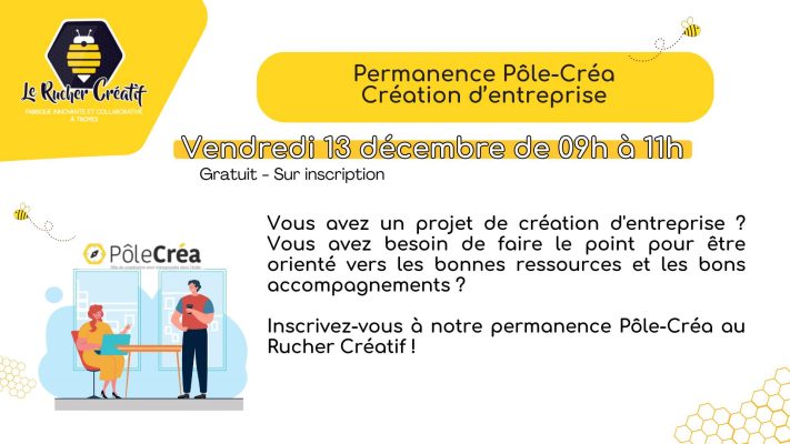 Permanence création d&rsquo;entreprise - 0