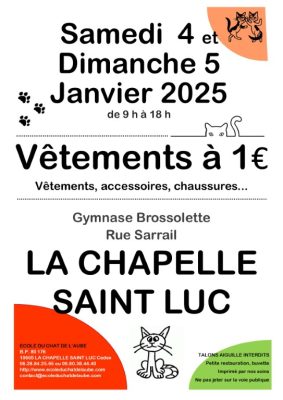 Vente de vêtements et accessoires à 1 euro - 0