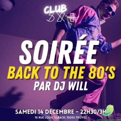 Soirée Back to the 80’s avec DJ Will  - 0