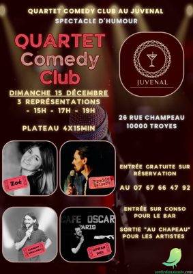Quartet Comedy Club au Juvenal - 0