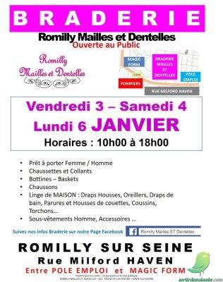Braderie: Romilly Mailles et Dentelles - 0