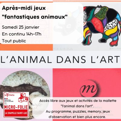 Après-Midi jeux « Fantastiques animaux » - 0