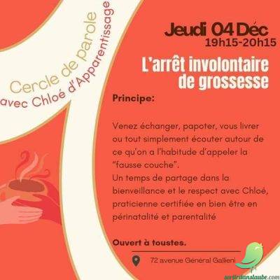 Cercle de parole: l&rsquo;arrêt involontaire de grossesse - 0