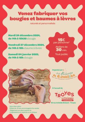 Atelier Bougie par Atelier de Corentine - 0
