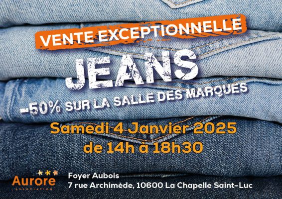 Vente Exceptionnelle de Jeans & -50% sur la salle des marques - 0