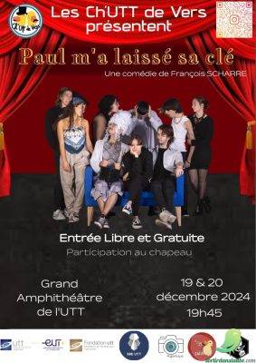 Théâtre: Paul m&rsquo;a laissé sa clé - 0