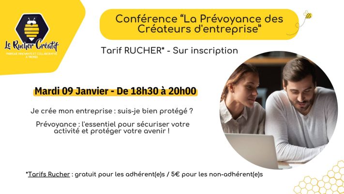 Conférence « La Prévoyance des Créateurs d&rsquo;entreprise » - 0