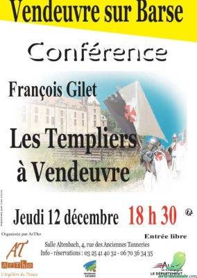 Conférence « Les Templiers à Vendeuvre » - 0