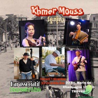 Concert avec le groupe Khmer Mouss - 0