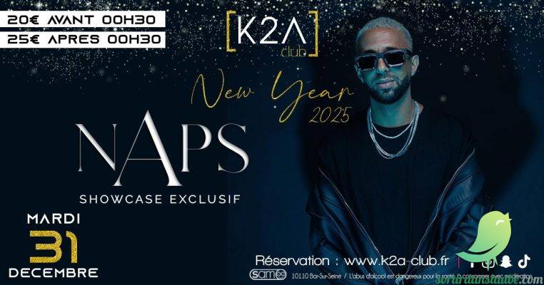 Soirée du réveillon: k2a - 0